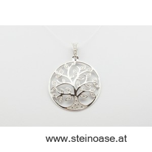 Anhänger Baum des Lebens, Silber